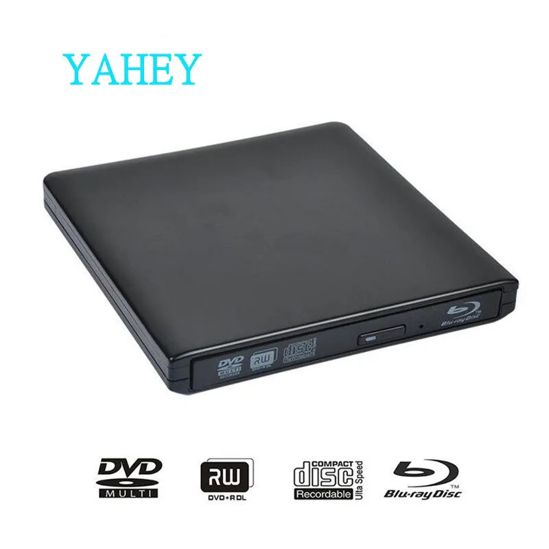 Bluray USB 3.0 External DVD Optical Drive Blu ray Combo BD ROM 3D