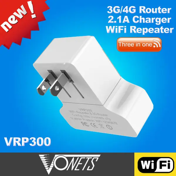 

2015 VONETS Newest 300Mpbs WIFI signal booster 3G/4G wifi router