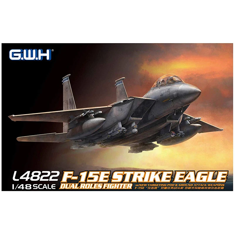 Модель 1/48 G.W.H L4822 F-15E Страйк Орел хобби | Игрушки и