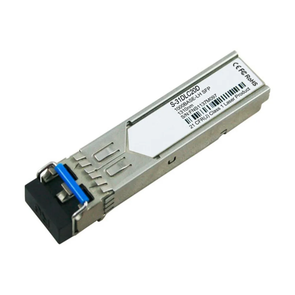 S-31DLC20D MikroTik совместимый 1000Base-LX 20 км SFP Модуль Приемопередатчика