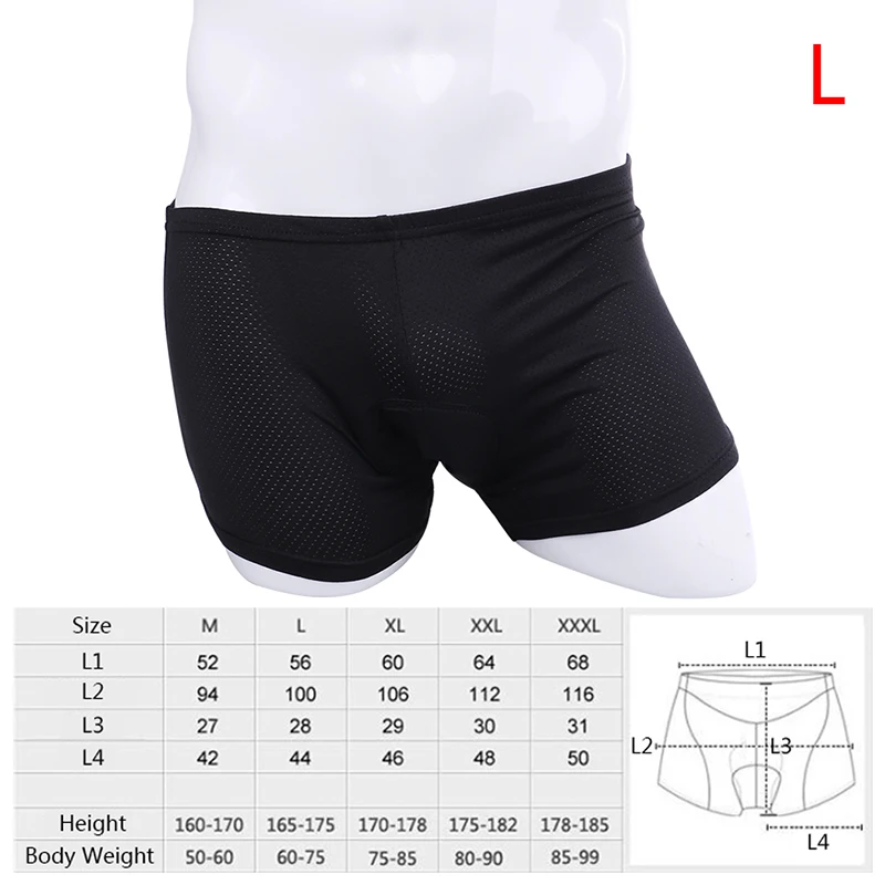 Cycling Shorts Comfortable Bike Short Unisex Black Bicycle Cycling Underwear Sponge Gel 3D Padded Bike Short Pants spodenki row