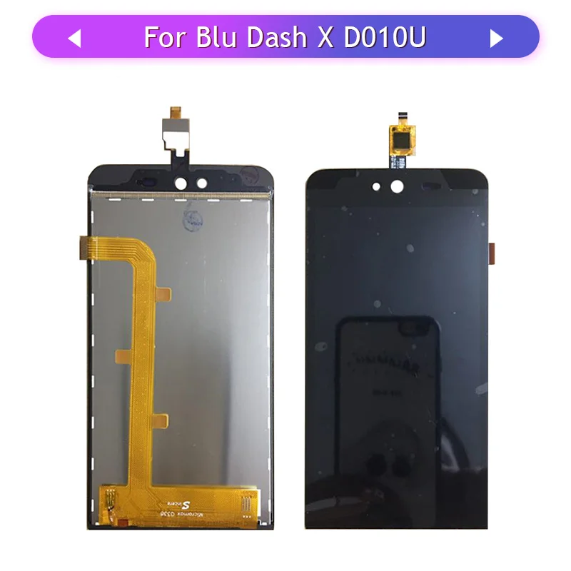 Для Blu Dash X D010 D010U D010L ЖК дисплей сенсорный экран в сборе стеклянная панель