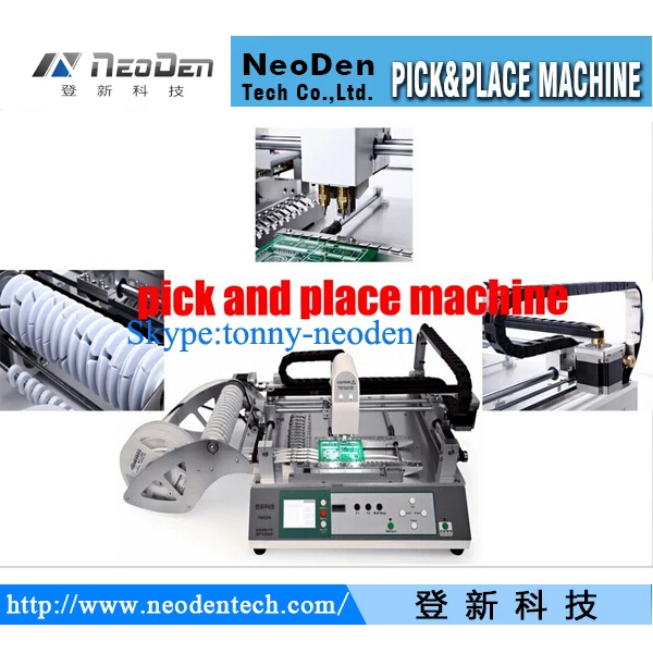 2 Головки TM220A SMT ПХД-СОДЕРЖАЩЕГО Оборудования Pick Место Машина 0402 0603 С 15 Питатели SMD