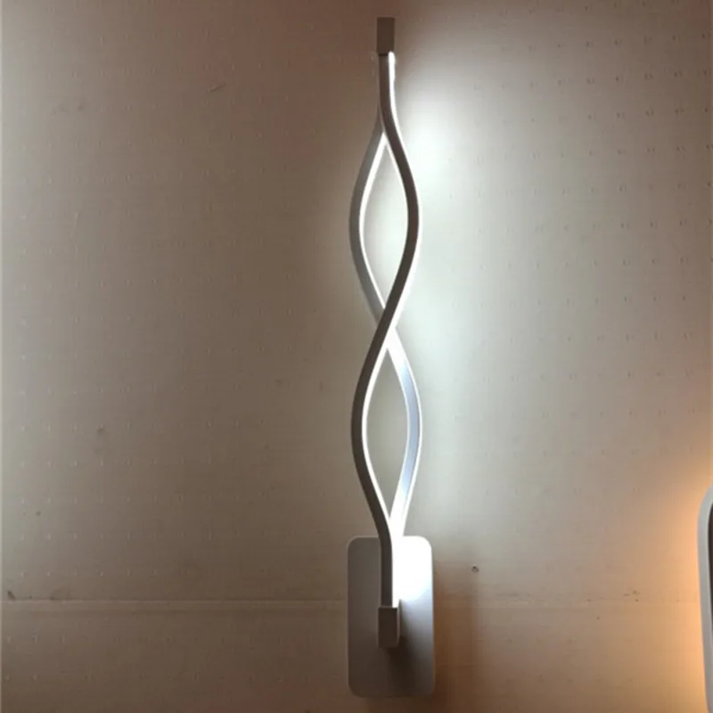 LED Wave wall lamp modern style lights (3)