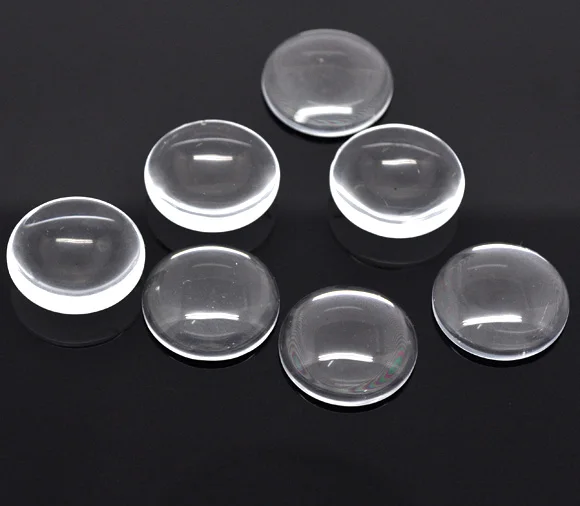 DoreenBeads 10 прозрачный Круглый купол стеклянный уплотнитель 25 мм (B14324) yiwu|jewelry fine|jewelry