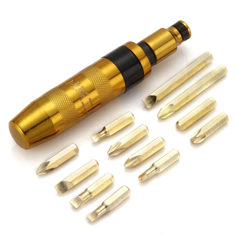 13pcs Heavy Duty Impact Chrome vanadium Steel Percussive Drilling Multi