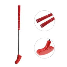 CRESTGOLF Left Handed Golf Clubs Mini Golf Putter Steel for Golf Practice Clubs with Rubber Putter Head & Shaft Clubs De Golf CRESTGOLF Left Handed Golf Clubs Mini Golf Putter Steel for Golf Practice Clubs with Rubber Putter Head & Shaft Clubs De Golf