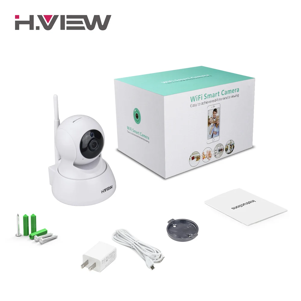 H.VIEW 720P IP Camera CCTV Wifi Camera 1200TVL Camara IP H.264 Wifi Cameras Wifi Android iPhone OS Access Cameras