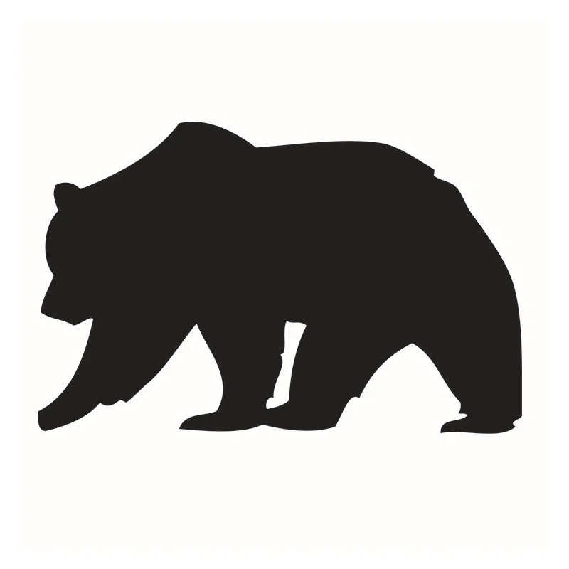 

Home Decoration Walking Brown Bear Shape Blackboard Sticker for Writting Removable Waterproof Chalkboard Cute Wall Stickers