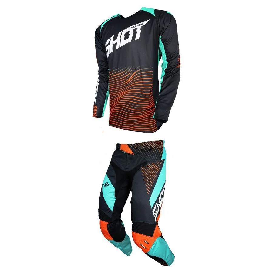 

2019 MX Race Gear Motocross Combo RACEWAY Men's Racing Dirt Bike Off Road ATV Pant & Jersey racing suit