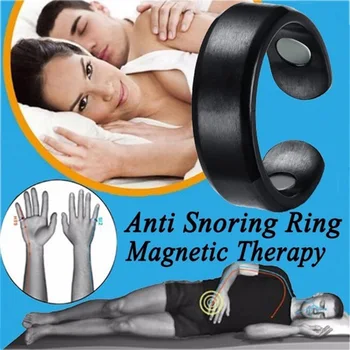 

Acupressure Anti Snore Ring Treatment Reflexology Anti Snoring Apnea Sleeping Device DC88