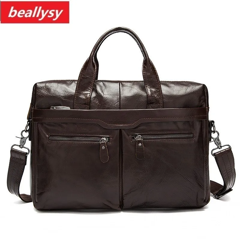 Sacs tout Porte À Portable Voyage documents Crazy Peau Fourre Vache brown Véritable Hommes Cuir black Horse Ordinateur En D'affaires Sac Coffee De Bandoulière EY9W2DIH