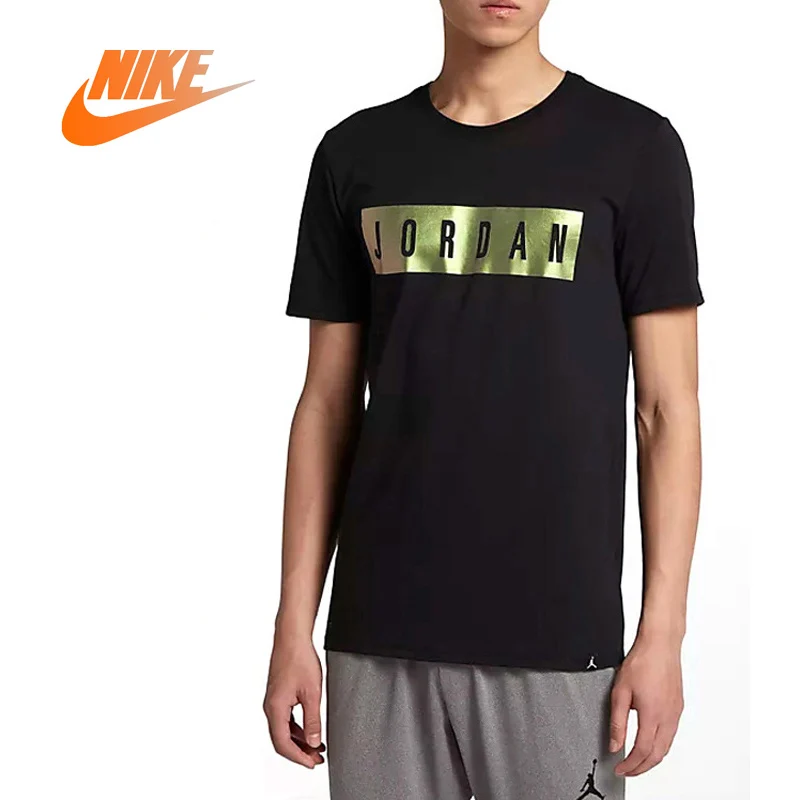 

Original 2018 NIKE Men's T-shirts Short Sleeve Sportswear Quick Drying O-Neck Breathable Training Fashion Casual 916147