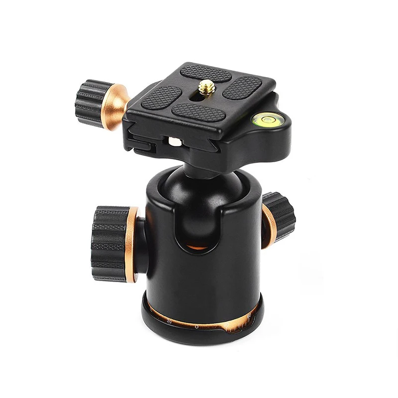 Гибкий 360 Вращение Heavy Duty фотография Камера штатив шаровой головкой с Quick Release Plate