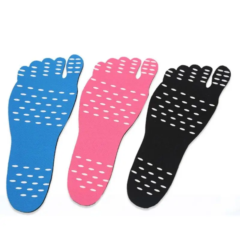 Foot Стикеры обувь прочно держаться на поверхности подошвы колодки Водонепроницаемый гипоаллергенная клейкая подставка для ног, ухаживает за кожей стоп пляжные ноги стельки-наклейки