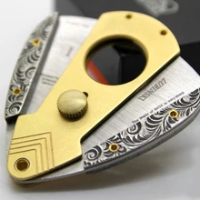 LUBINSKI королевская эмблема дизайн Ультра-тонкие сигары ножницы и резаки