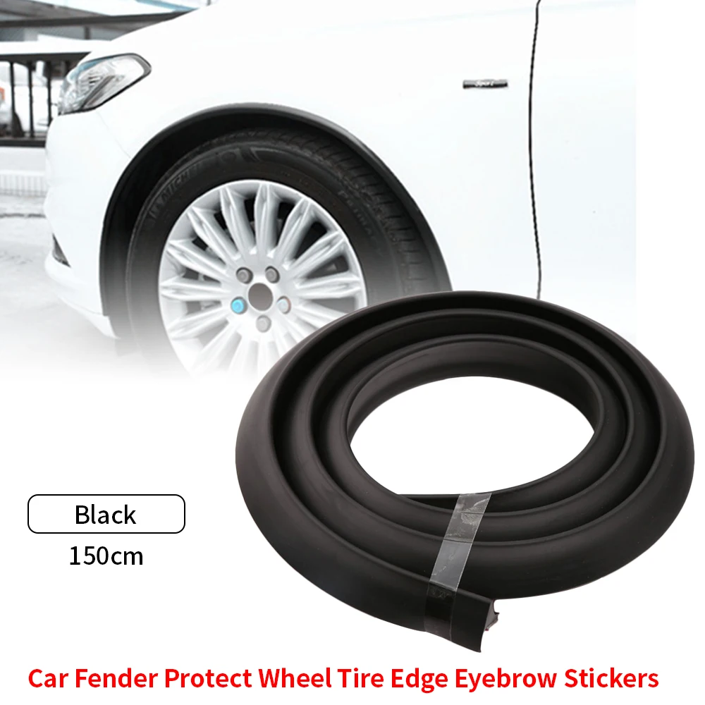 

150cm Universal Car Wheel Fender Flare Extension Protector Lip Anti-Scratch Arch Trim Strip Wheel Fender Flares Car Styling