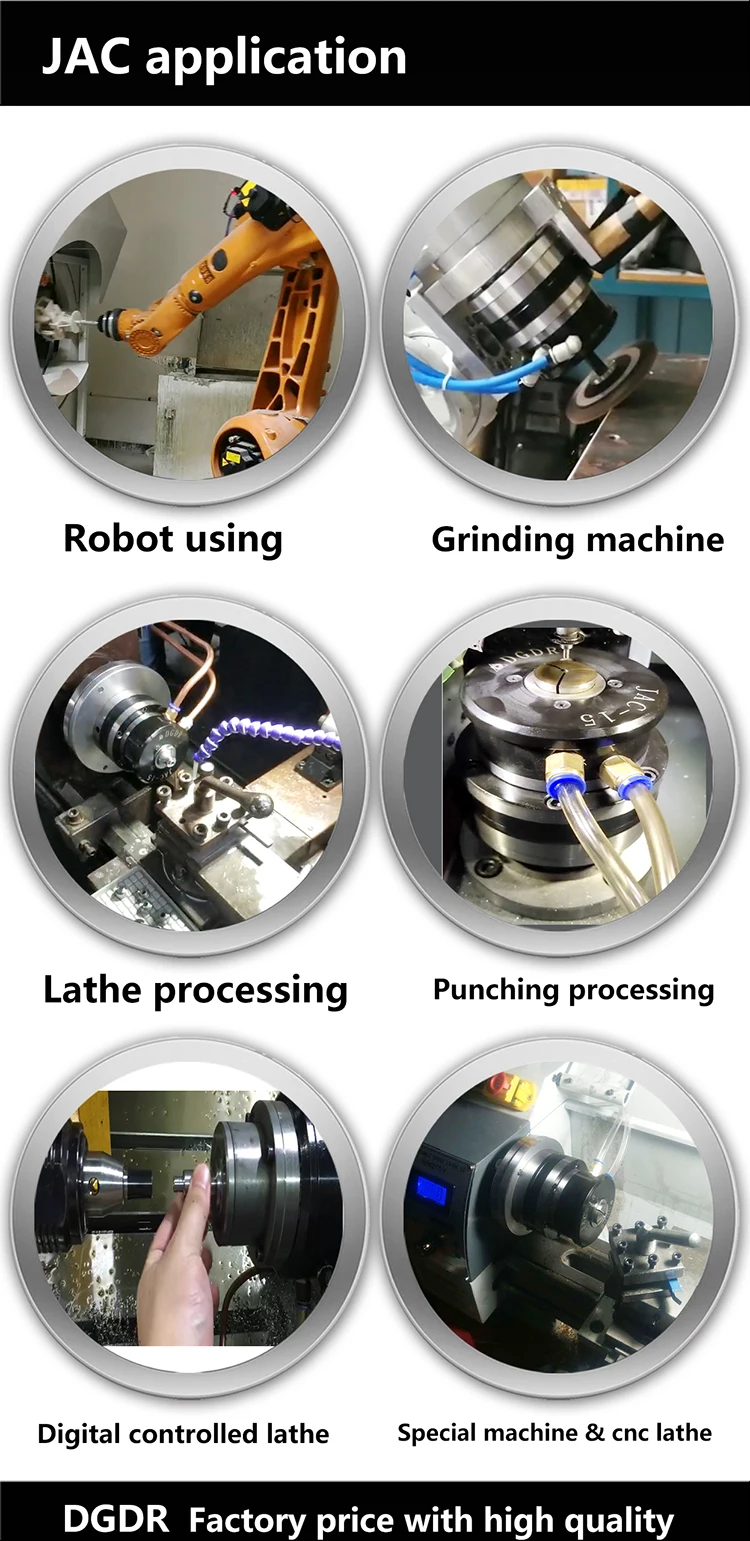 Мини Пневматический патрон JAC-15 пневматический роторный патрон токарный патрон с ЧПУ лазерное оборудование патрон