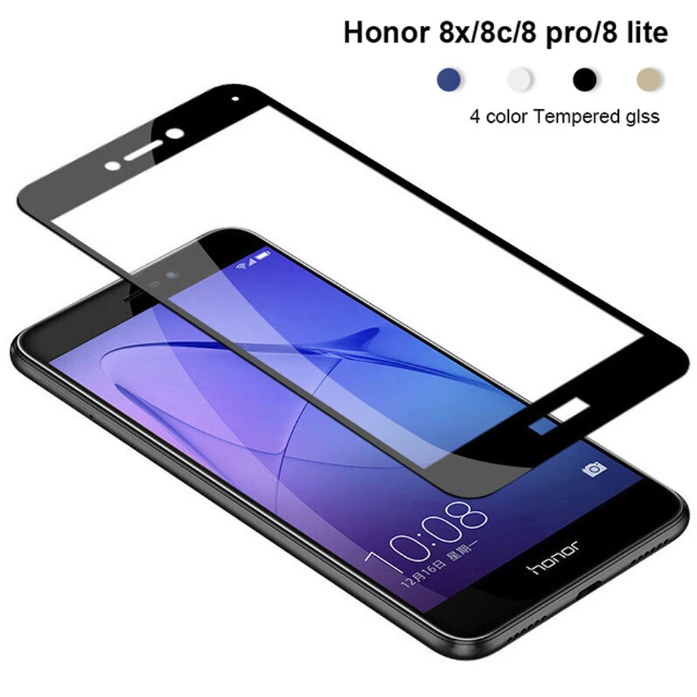 Закаленное стекло для huawei honor 7 7x7s 7c 7a pro 8 lite Y5 prime 2018 Защитная пленка экрана