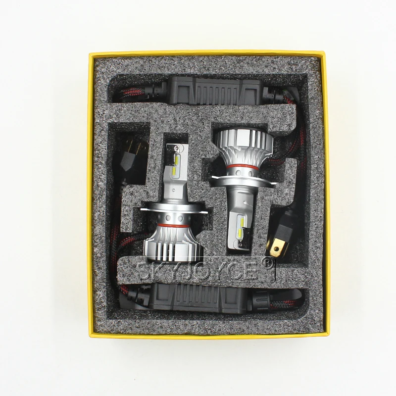 1 Set Car LED Headlight Kit F2 H4 H7 H1 H11 HB3 9005 HB4 9006 LED Bulb 72W 12000LM CSP Chips Turbo Fan 6500K Auto Headlamp Bulbs (28)