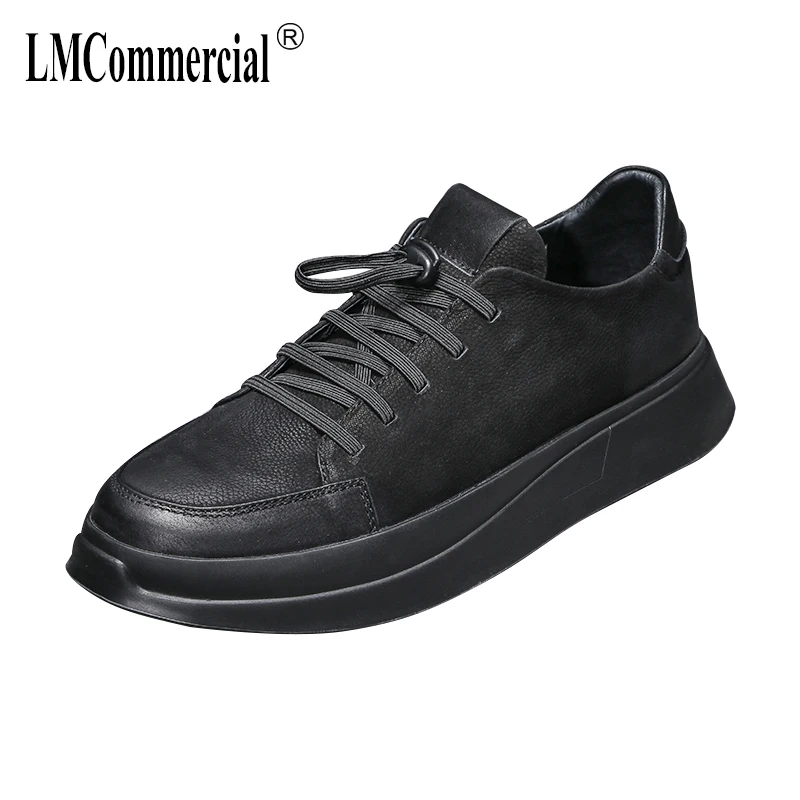 

Shoes men spring autumn summer British business men's casual shoes all-match cowhide breathable sneaker fashion Leisure shoes