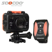 Действий камеры deportiva Оригинальный SOOCOO S70 HD 2 К WiFi 1080 P 60fps 170D водонепроницаемый 60 м go sport pro камера