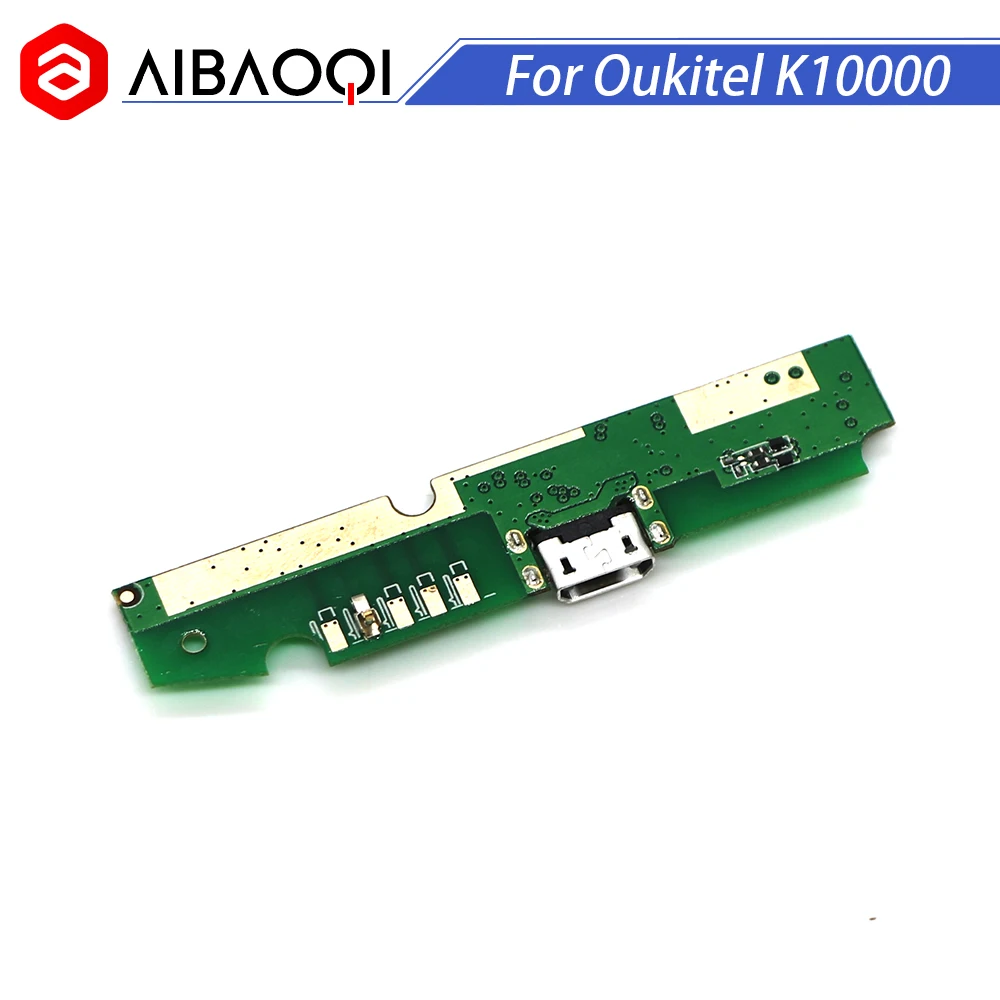 

New Original usb plug charge board For Oukitel K10000 Mobile Phone Flex Cables charging module phone Mini USB Port