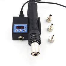 110 В/220 В K8858 70 Вт портативный светодиодный паяльная станция BGA для перепайки горячего воздуха, горячий воздушный пистолет 8858