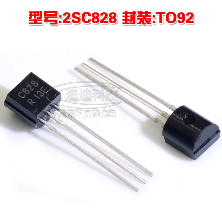 C828 Npn 30V 50mA TO-92 Set aus 10 Transistoren 2SC828 C828 Npn 30V 50mA TO-92 Set aus 10 Transistoren 2SC828
