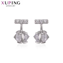 Xuping элегантные серьги с синтетическим кубическим цирконием специальный дизайн ювелирные изделия для женщин подарок на День Благодарения S58.2-93467