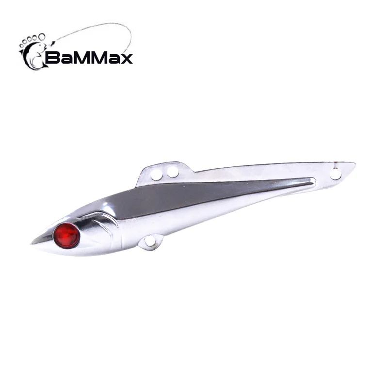 1pcs 18g 7.5cm Hard Fishing Lure spoon VIB Bait metal baits minnow Artificiais Wobblers Swimbait fishing tackle Without hooks 1pcs 18g 7.5cm Hard Fishing Lure spoon VIB Bait metal baits minnow Artificiais Wobblers Swimbait fishing tackle Without hooks