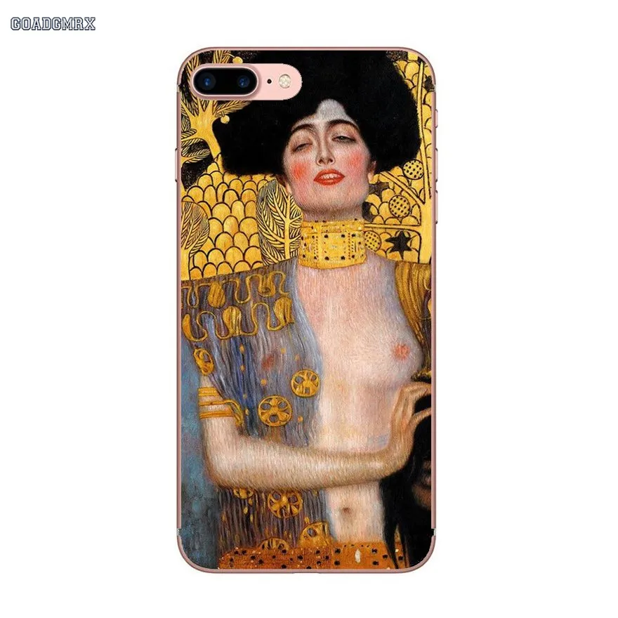 Для Huawei P Smart G7 G8 P7 Mate 10 P20 Pro P8 P9 P10 Lite Mini GR5 2017 Gustav Klimt Ретро узор дизайн ТПУ прозрачный