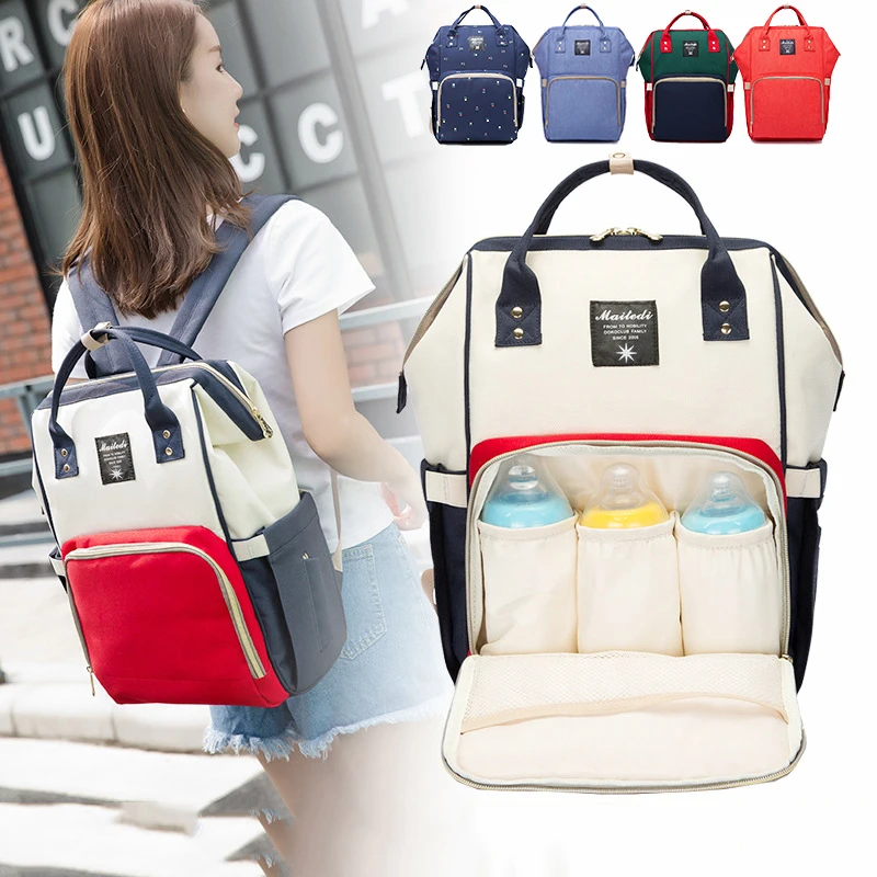 

Baby Diaper Bags Maternity Handbags Nappy Changing Backpack For Mom Brand Tote Baby Care Travel Bebe Organizer Waterproof Bags