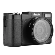 11.11 sale AMKOV CDR2 Digital Cameras professional Cameras HD Camcorders DSLR Cameras Wide Angle Telephoto Lens Camara Digital
