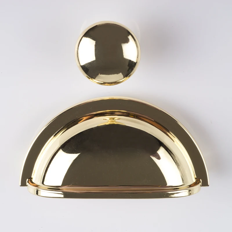 Aliexpress Buy 3 Gold Cup Pulls Drawer Pull Handle Dresser Pulls 