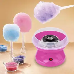 Мини электрический Cotton Candy Maker Зефир DIY машина Портативный бытовой хлопка сахар устройство детей Бутербродница