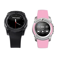 Round Dial Bluetooth Smart Watch Sleep Monitor Pedometer Tracker Sport Watch Sleep Fitness Tracker Smartwatch for Android