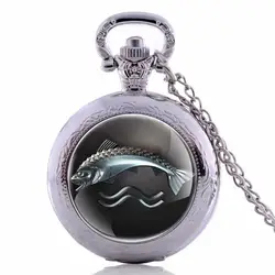 Старинные карманные часы рыболовные рыбки Fob часы Relogio Masculino для мужчин и женщин часы для медсестры подарки на день рождения