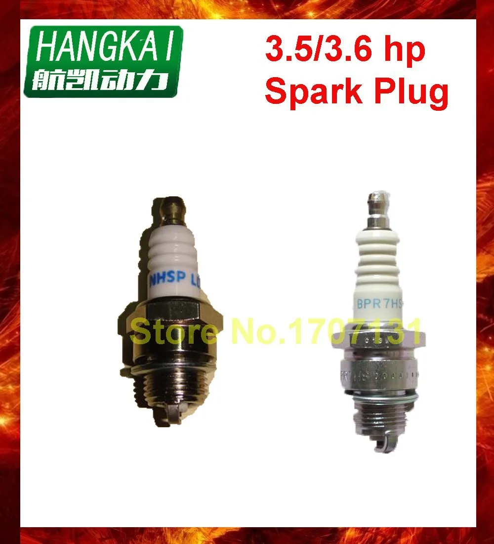 Подвесной мотор часть свечи зажигания для Hangkai 3,5/3,5 лошадиных сил 2 тактные аксессуары для лодочных двигателей