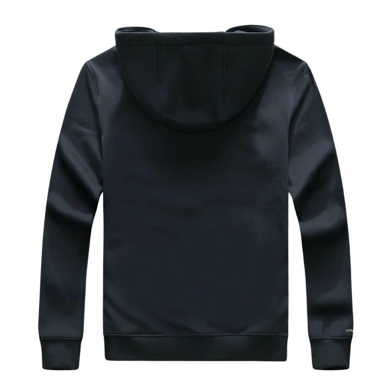 LONMMY 3XL спортивные мужские толстовки кофты Верхняя одежда куртка в уличном стиле для мужчин с капюшоном на каждый день Черный, серый цвет синий Сумки из натуральной кожи на осень и весну