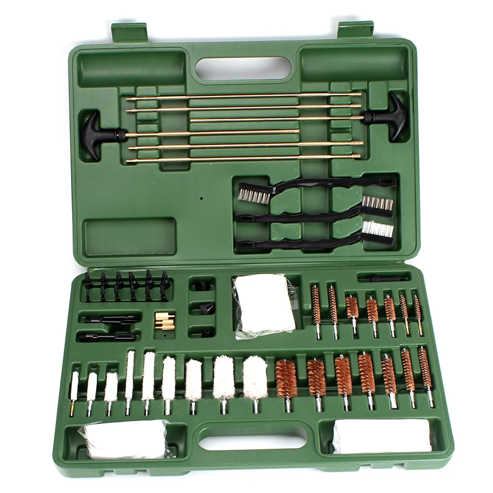 ohhunt 62 Piece Tactical Hunting Universal Gun Cleaning Kit Supplies For Rifle Pistol Shotgun Free Shipping (6)