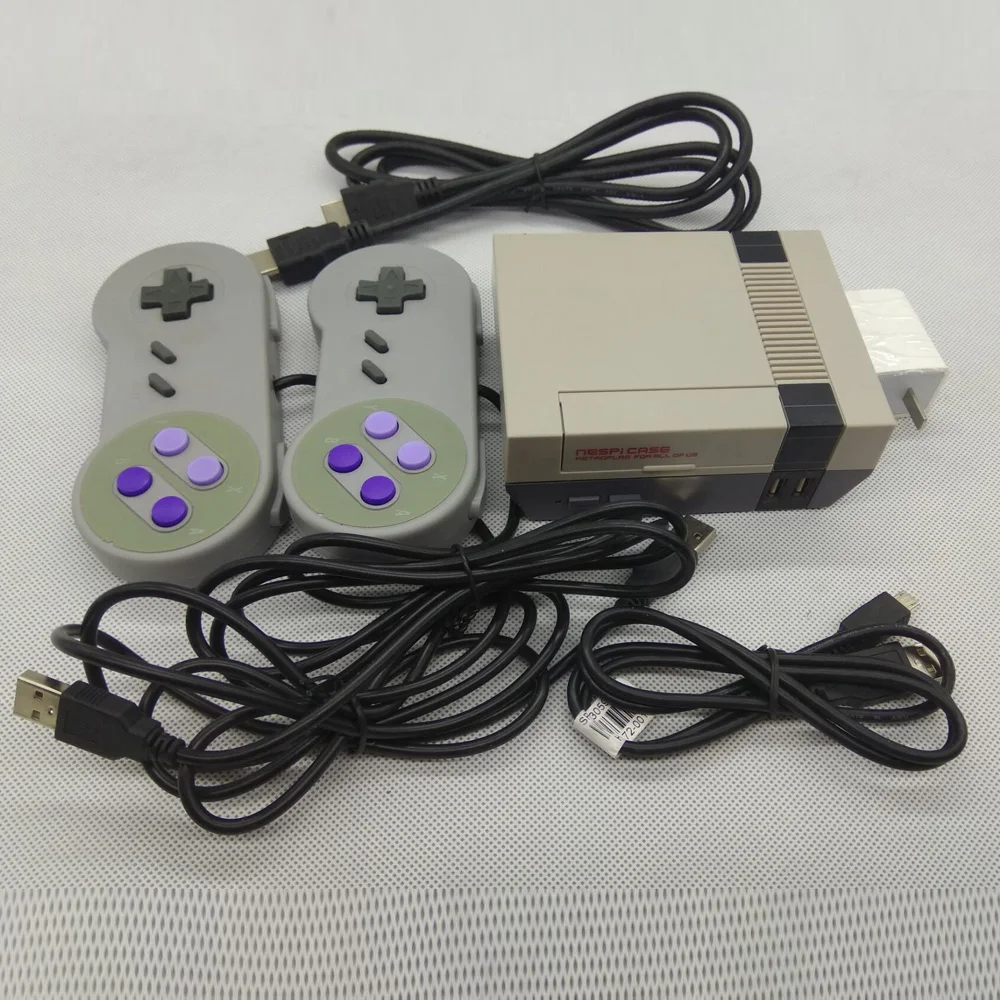 Super Mini 32G incorporado más de 5000 piezas de juegos consola System con Gamepad para SFC para SNES Nintendo juegos consolas 2018 Super Mini 32G incorporado más de 5000 piezas de juegos consola System con Gamepad para SFC para SNES Nintendo juegos consolas 2018