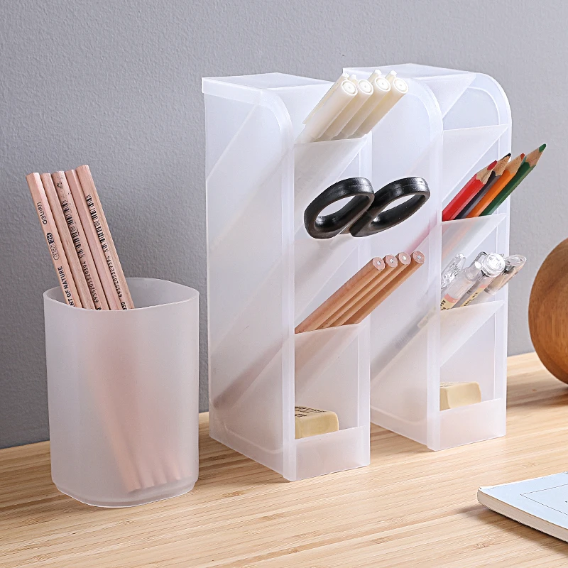

Desktop Storage Box Storage Rack Pen Stationery Finishing Storage Box Lipstick Cosmetic Makeup Organizer