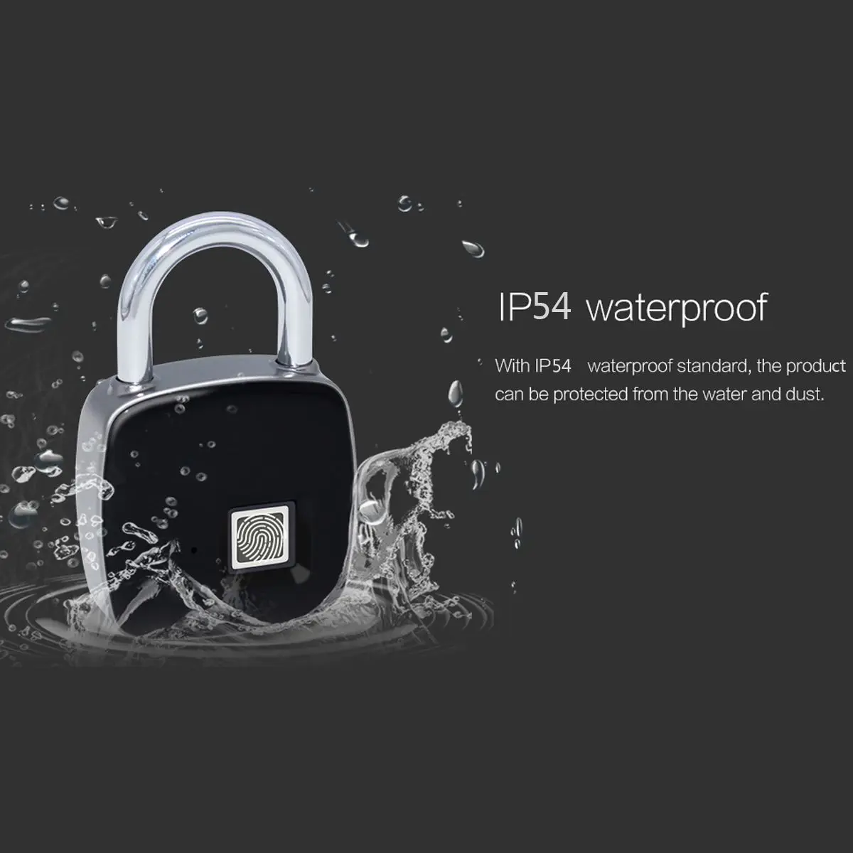 ANYTEK P3, умный замок, без ключа, отпечаток пальца, IP54, водонепроницаемый, защита от кражи, bluetooth 4,1, приложение, замок для двери, чехол для багажа, замок