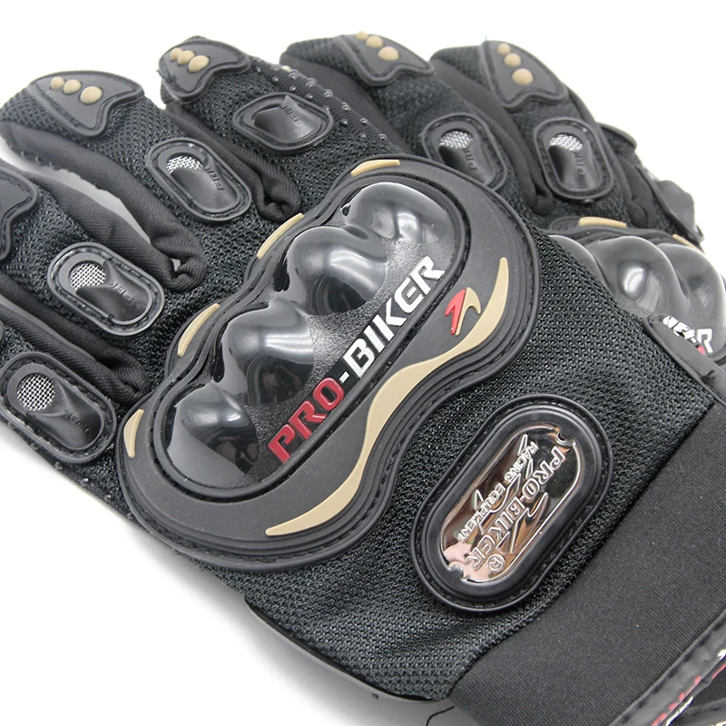 Pro-Biker Мотоциклетные Перчатки Guantes Moto Luvas da мотоцикл мотобайк велосипедные гоночные перчатки Защитное снаряжение черный синий красный