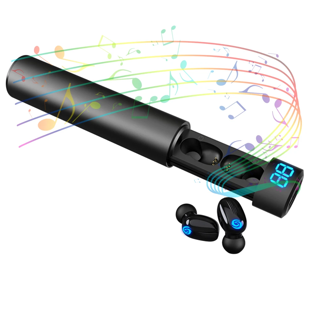 

Touch 5.0 Bluetooth Headset Wireless Binaural Mini Invisible Sports Running Ultra Small In Ear Plugs Unisex Digital headphones