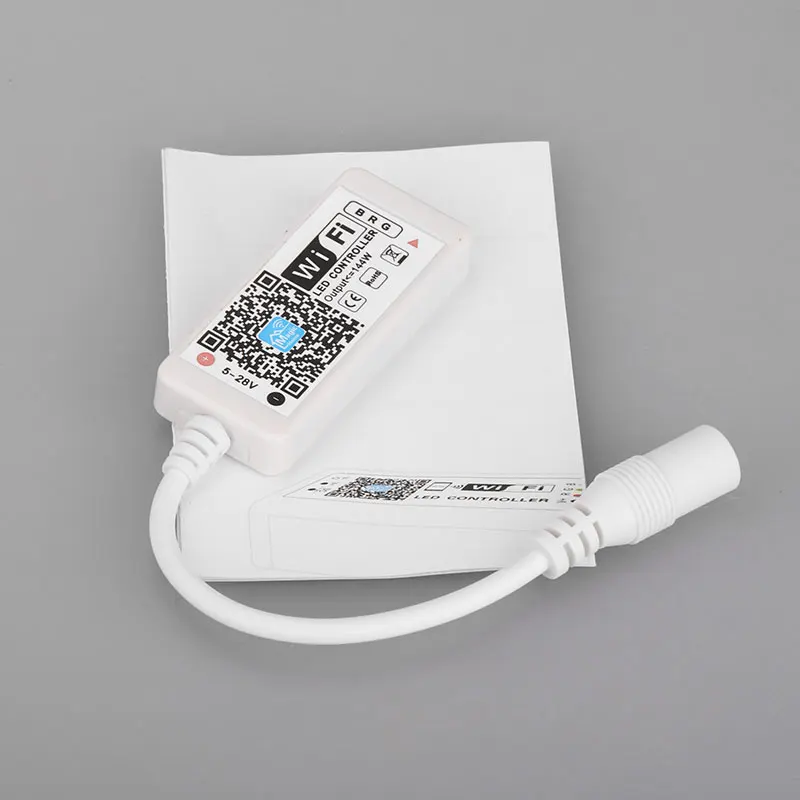 mini Wifi RGB strip light controller with music control and voice control compatible with Google home & Amazon Alexa, smart APP