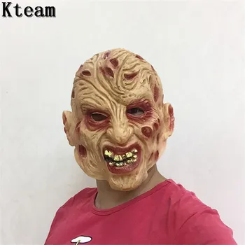 

Hot Selling Realistic toys krueger costume props latex Freddy mask Halloween Horror Ghost Zombie Freddy Jason Mask