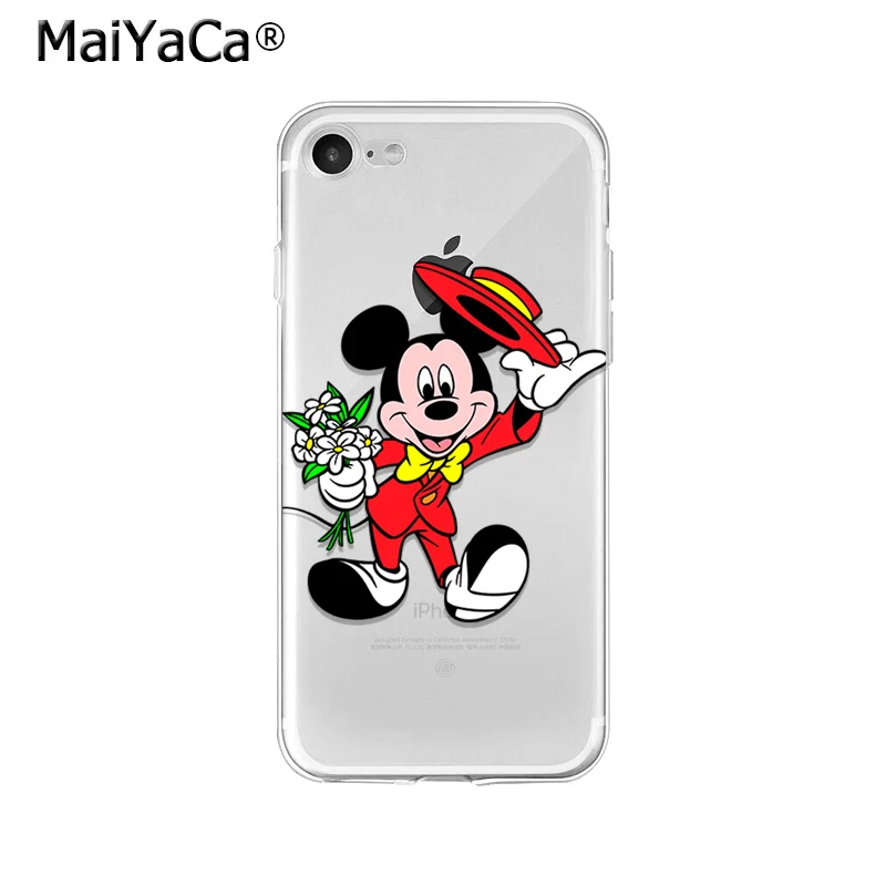 MaiYaCa Микки Маус воздушный шар подарки ТПУ Мягкий силиконовый чехол для iPhone X XS MAX 6 6S 7 7plus 8 8Plus 5 5S XR - Цвет: A10