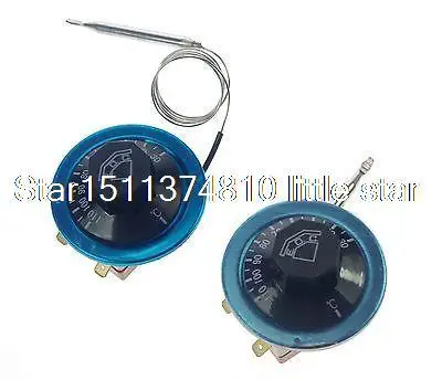 

220V 16A NC Thermostat Knob Temperature Switch Controller Probe 50-300 Celsius